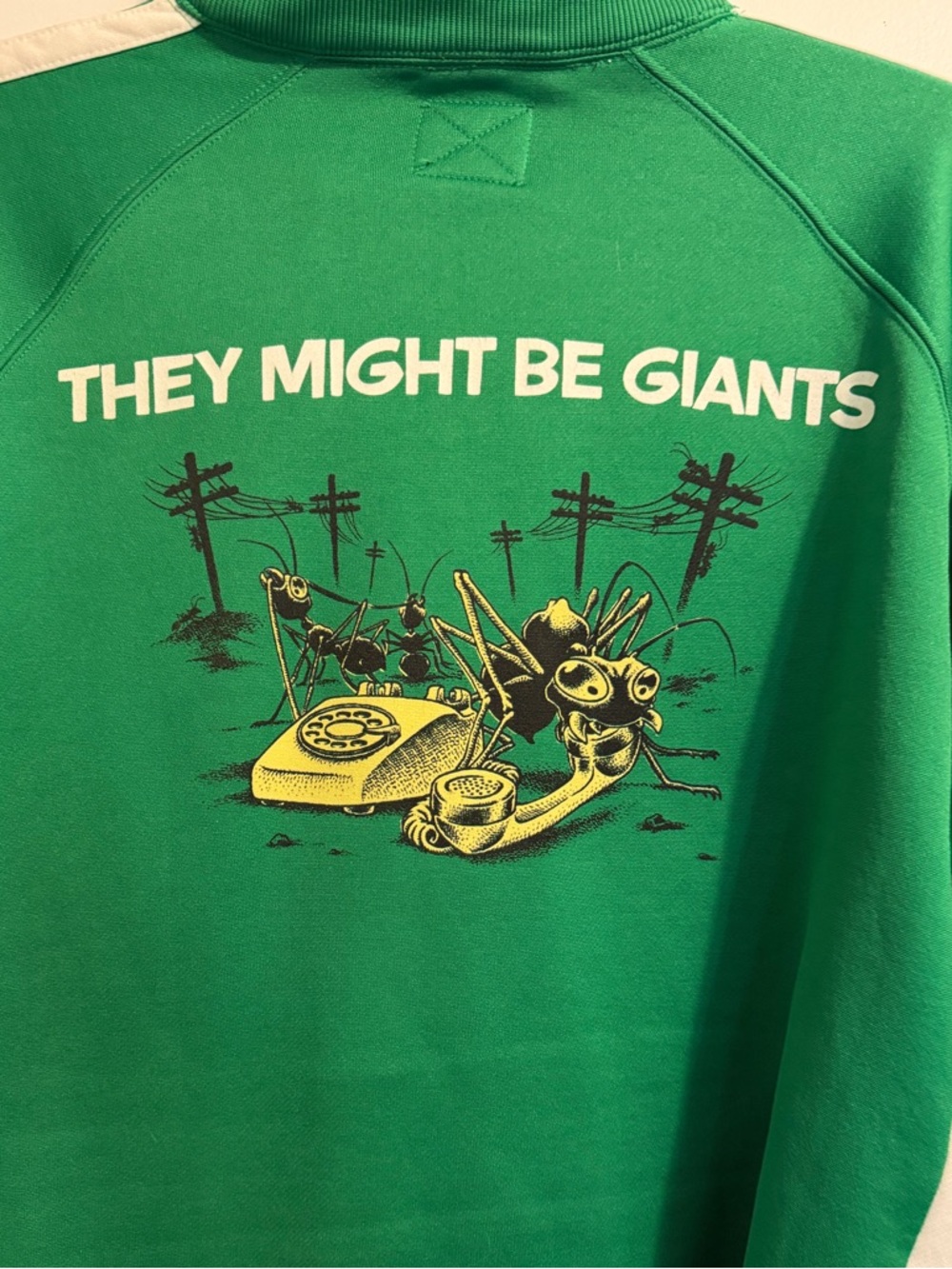 They Might Be Giants green track hoodie - Picture 4 of 4